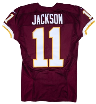 2014 DeSean Jackson Game Used Washington Redskins Home Jersey